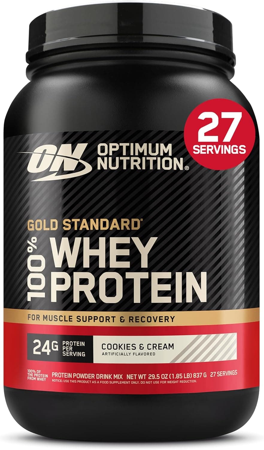 Gold Standard 100% Whey - Cookies & Cream (2 lb)
