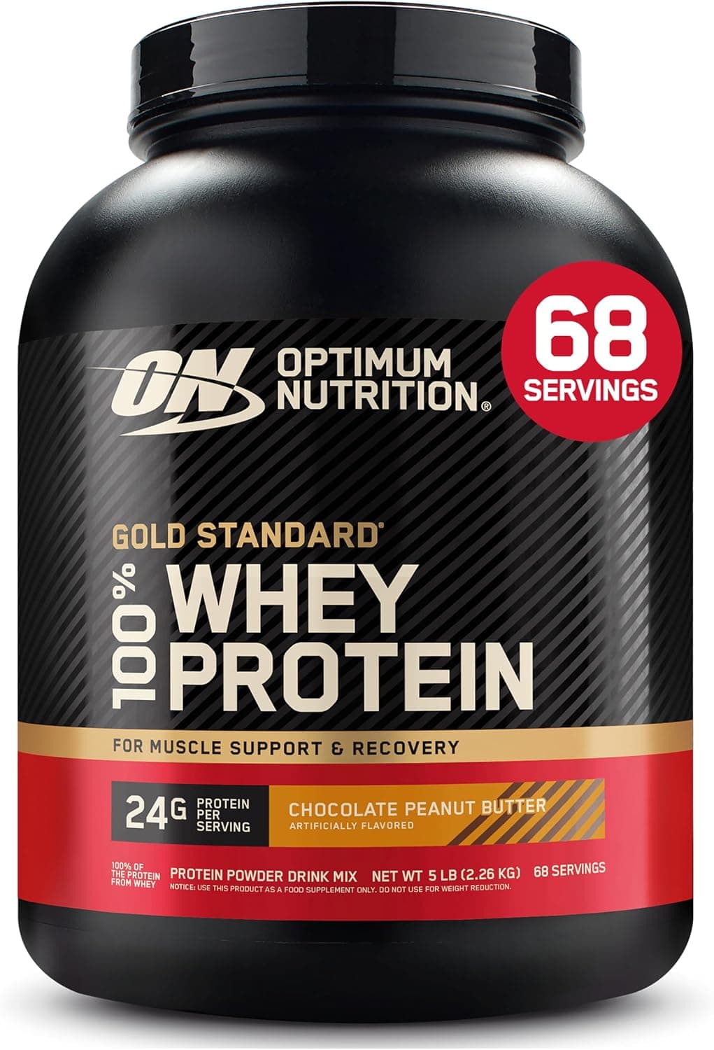 Gold Standard 100% Whey - Chocolate Peanut Butter (5 lb)