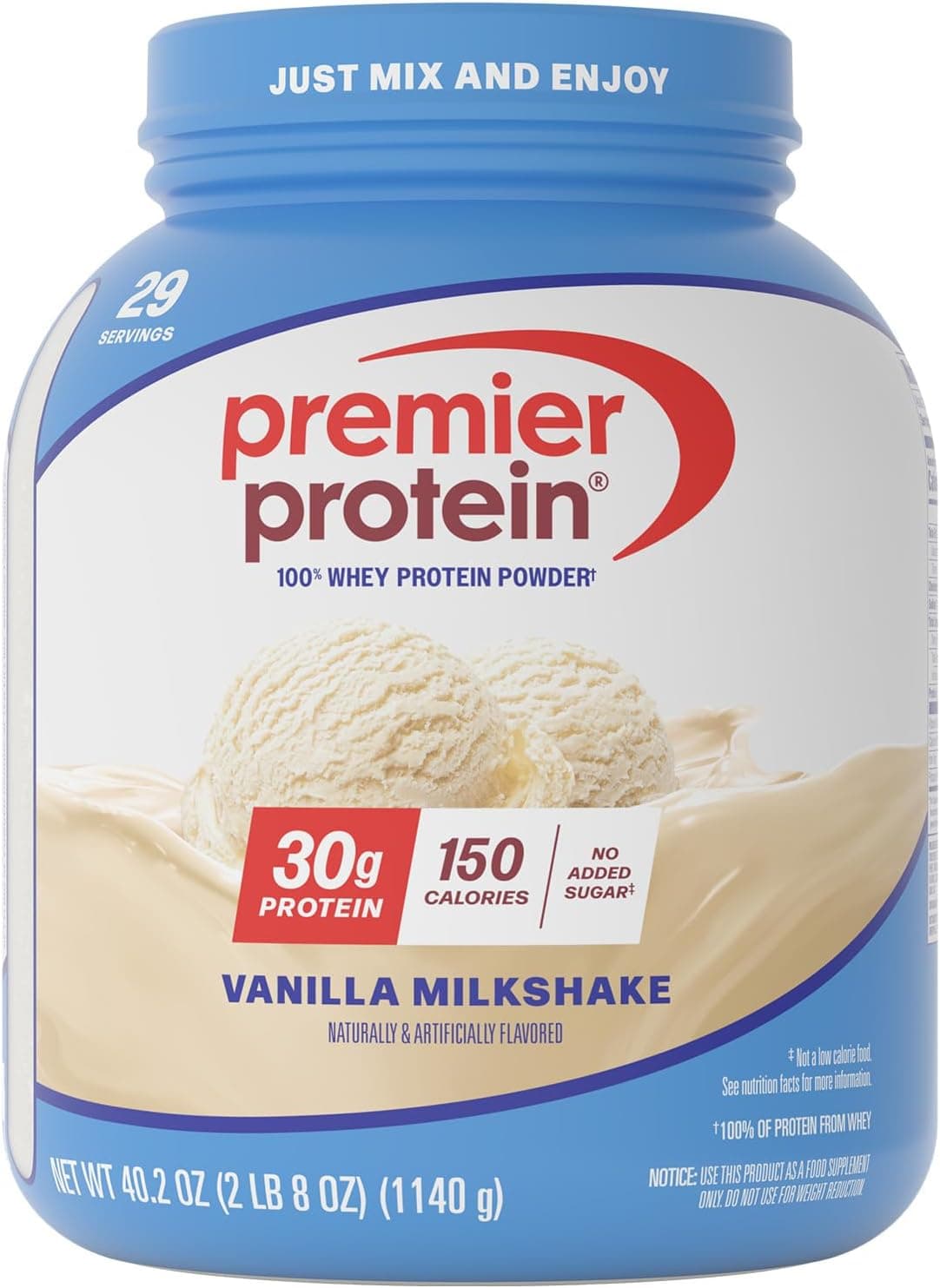 Premier Protein Powder, Vanilla Milkshake (2.51 lb)