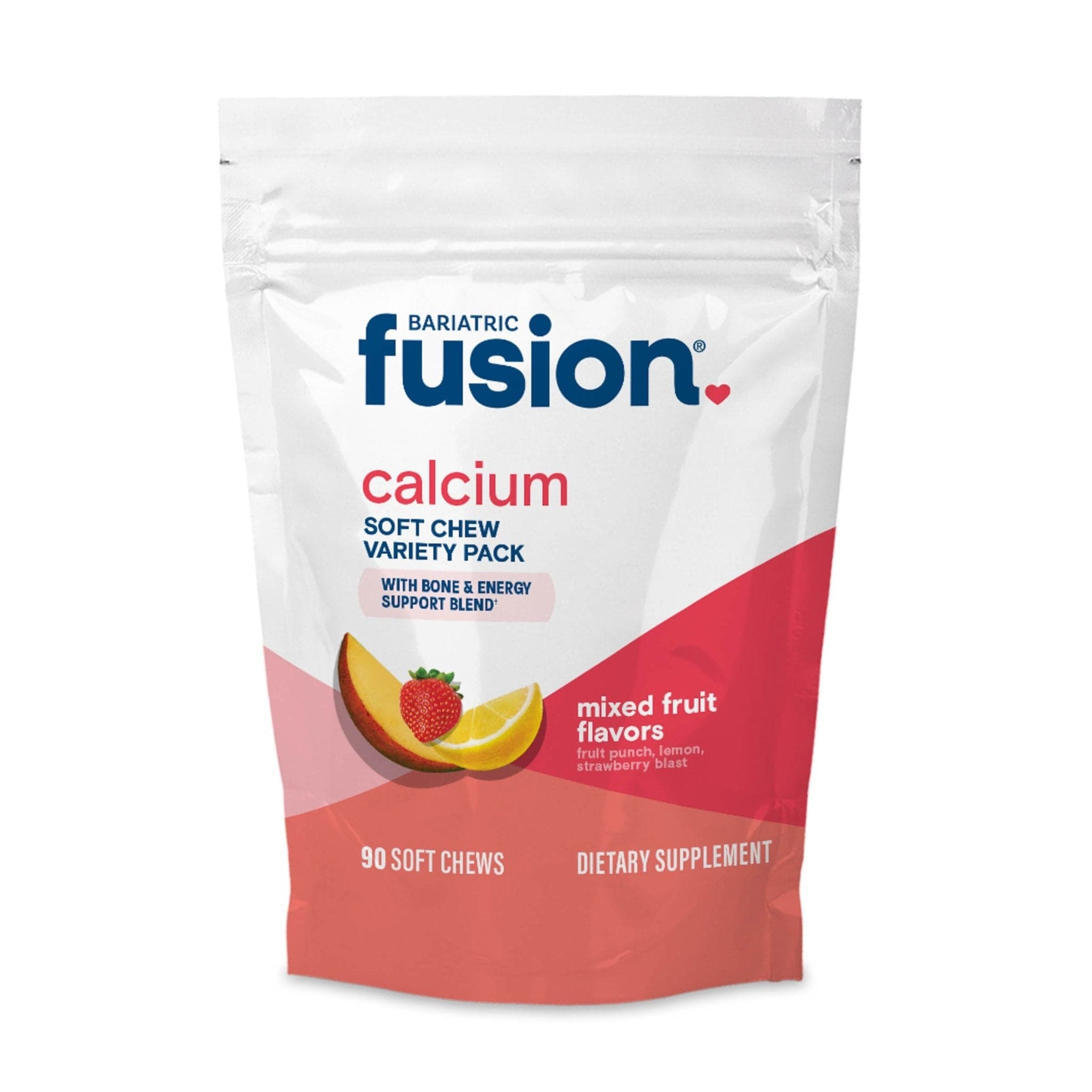 Bariatric Fusion Calcium Citrate Soft Chews, Variety Pack (60 Count)