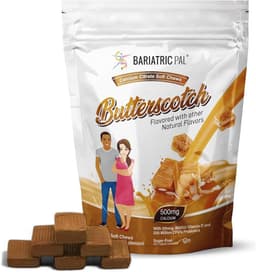 BariatricPal Calcium Citrate Soft Chews, Butterscotch (90 Count)