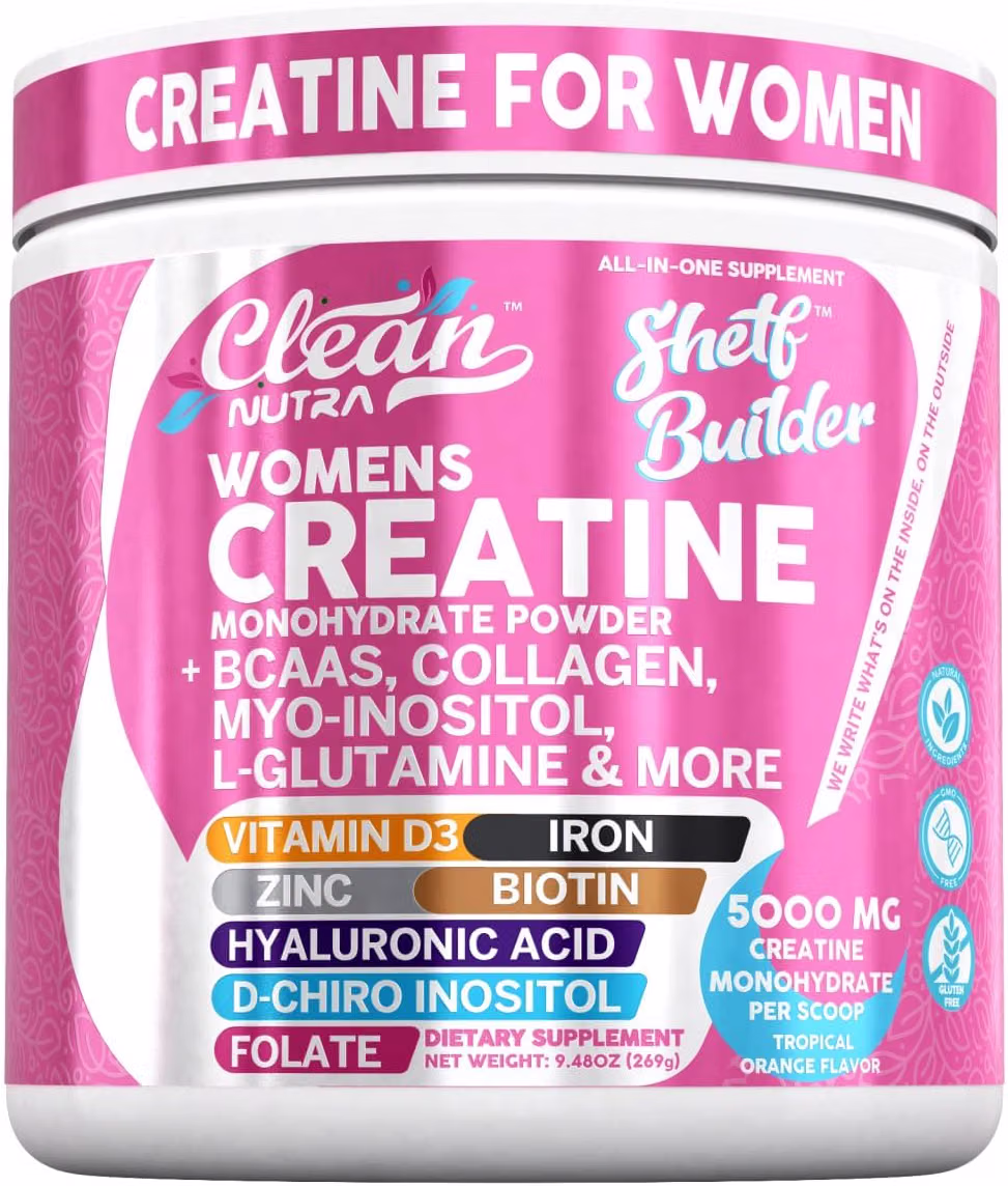 Creatine for Women - Tropical Orange (9.48 oz)