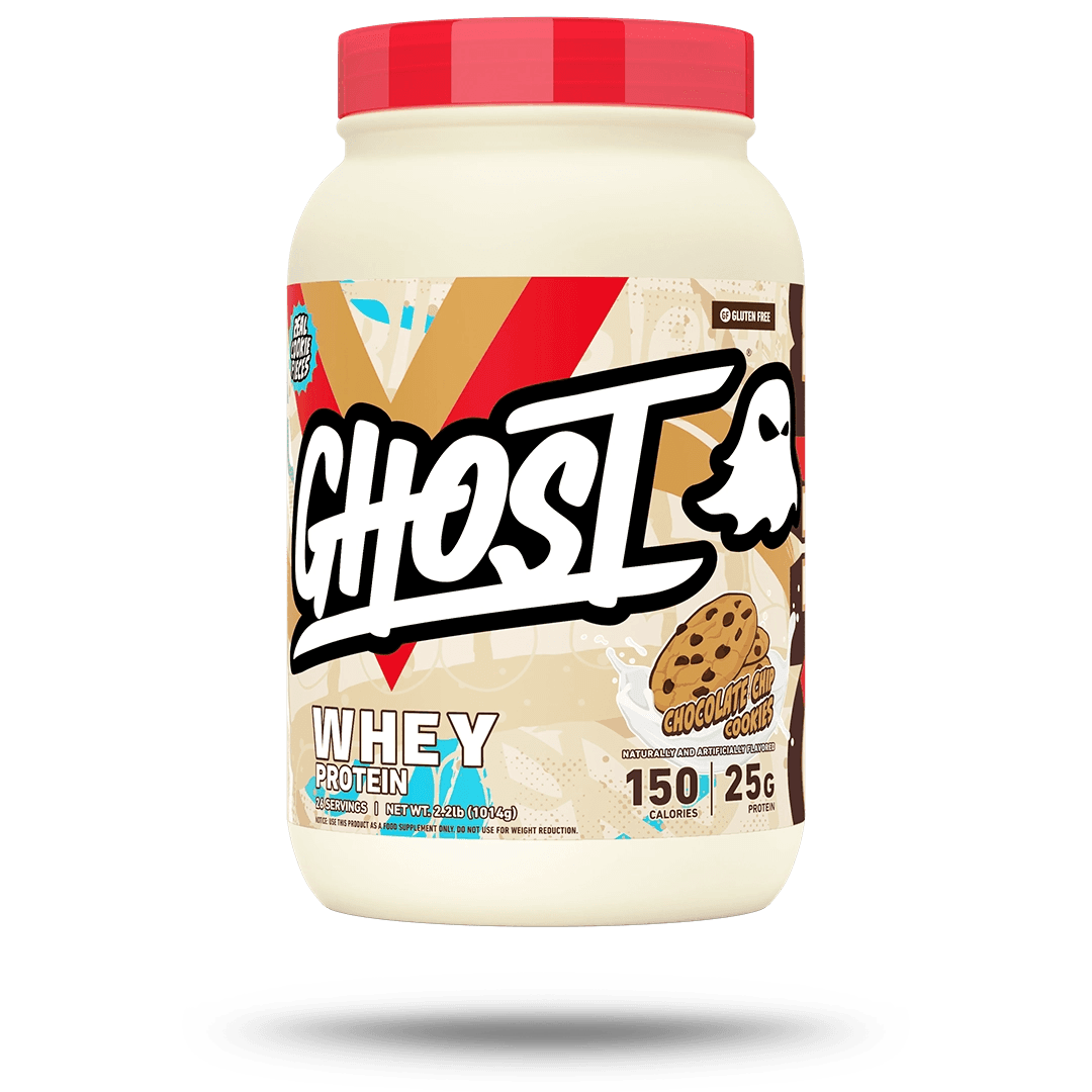 Ghost Whey Protein Powder, Chocolate Chip Cookies (2.2 lb)