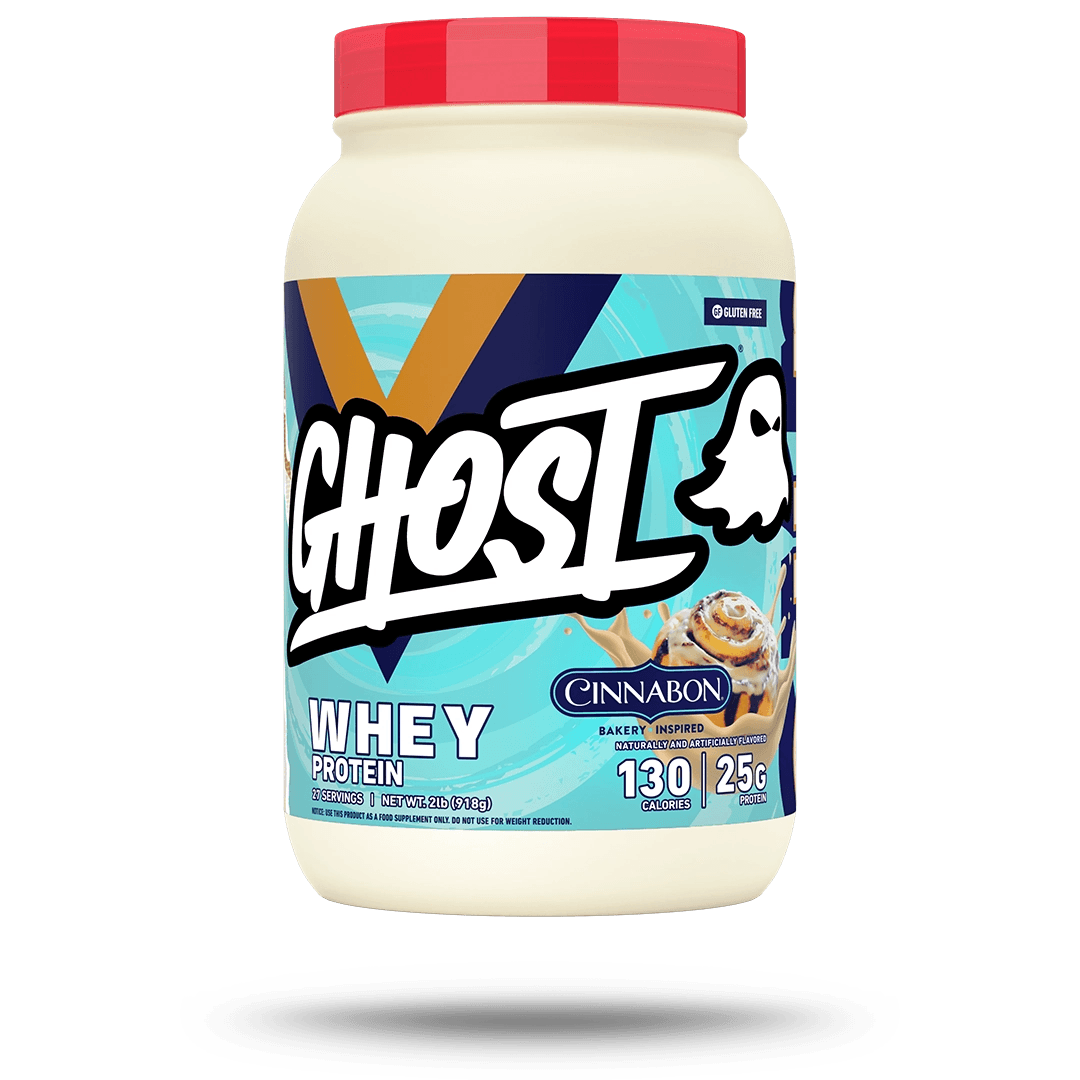 Ghost Whey Protein Powder, Cinnabon (2 lb)