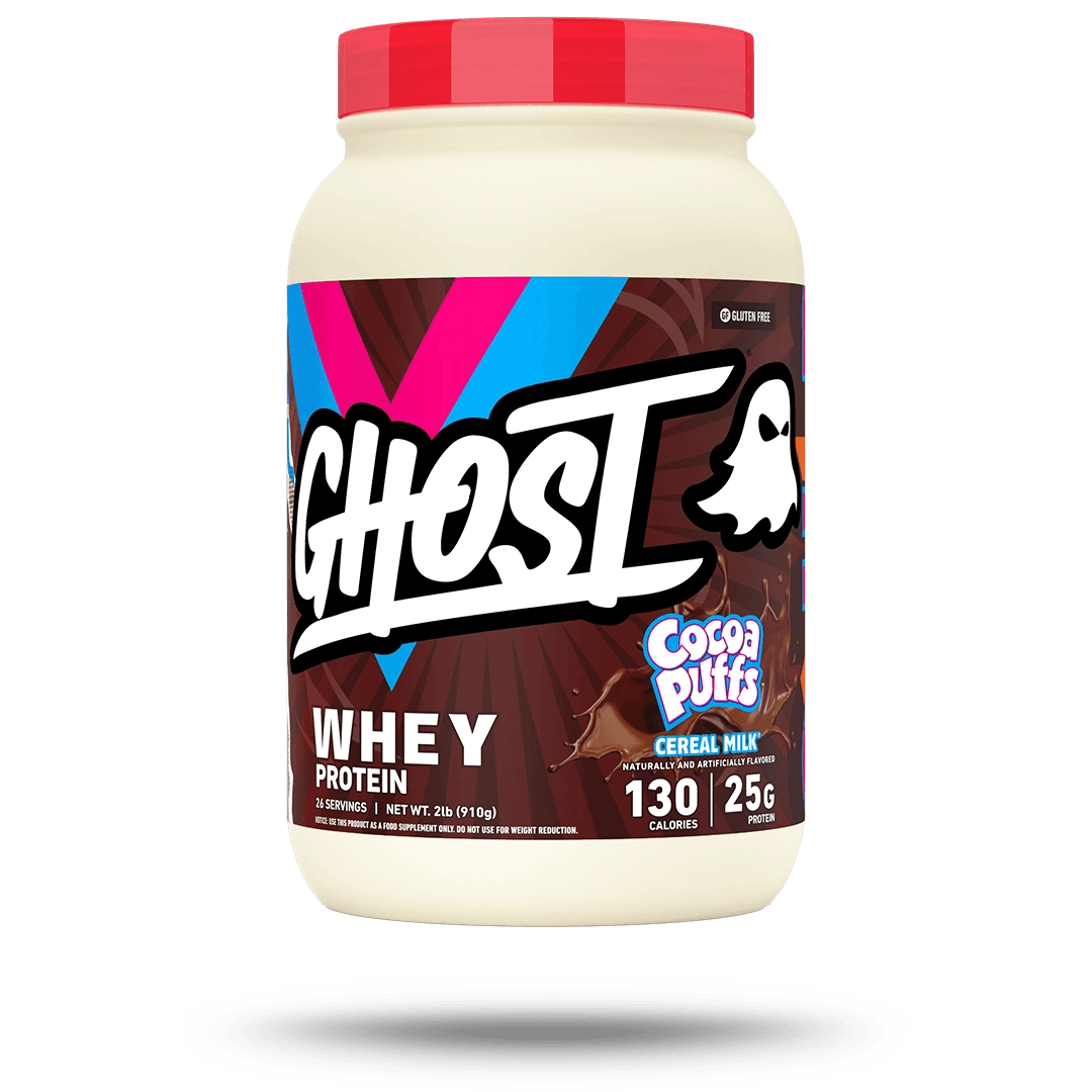 Ghost Whey Protein Powder, Cocoa Puffs Cereal Milk (2 lb)