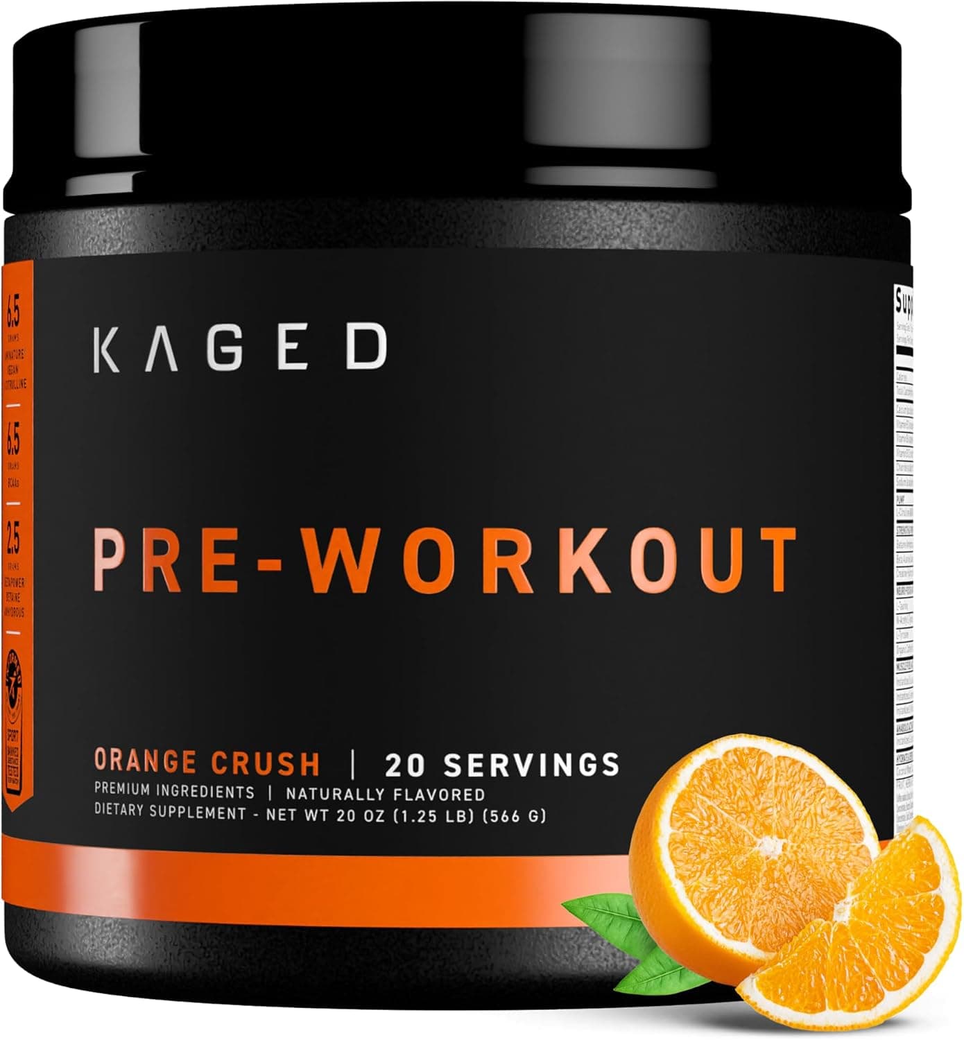 Kaged Original Pre Workout, Orange Crush