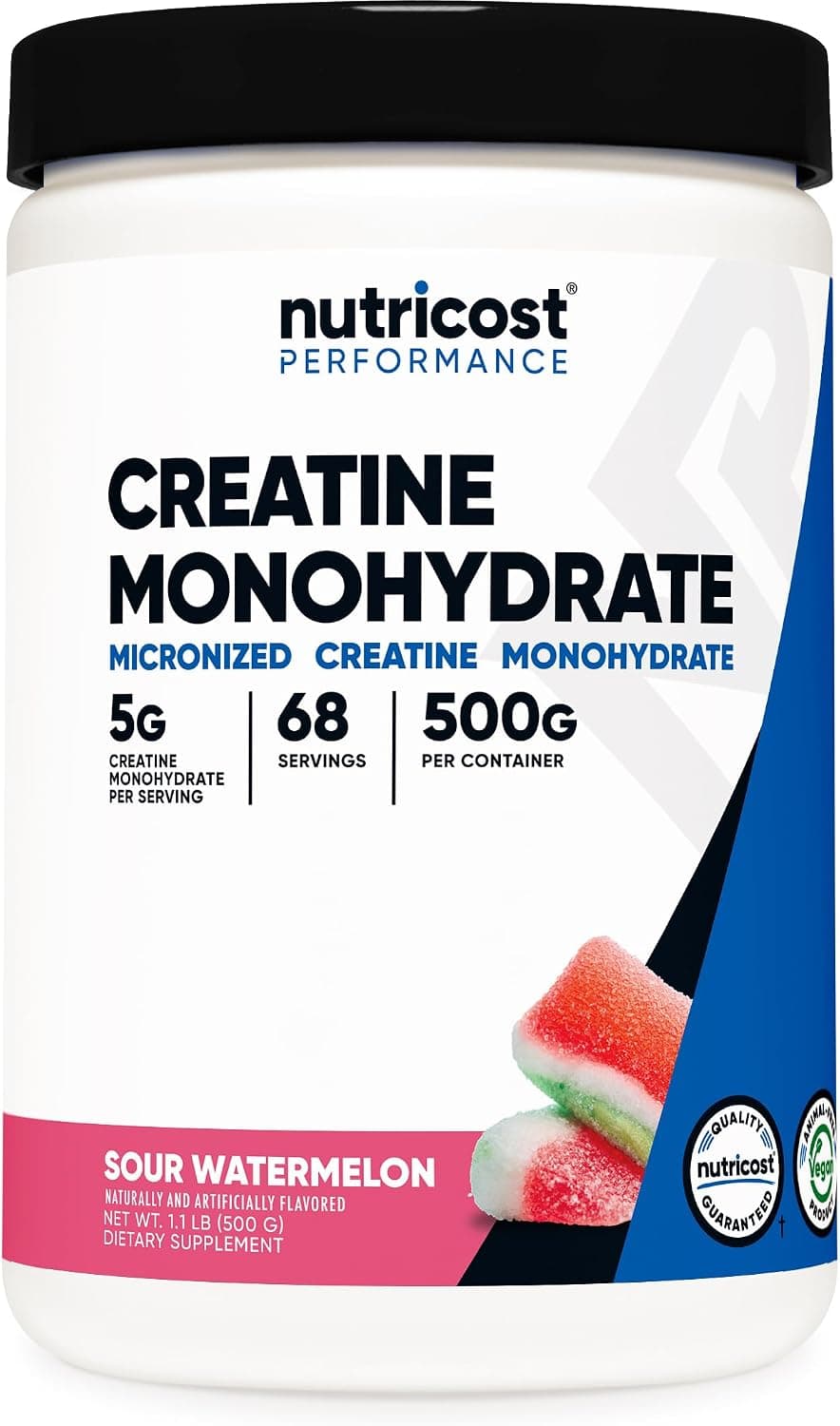 Creatine Monohydrate - Sour Watermelon (500g)