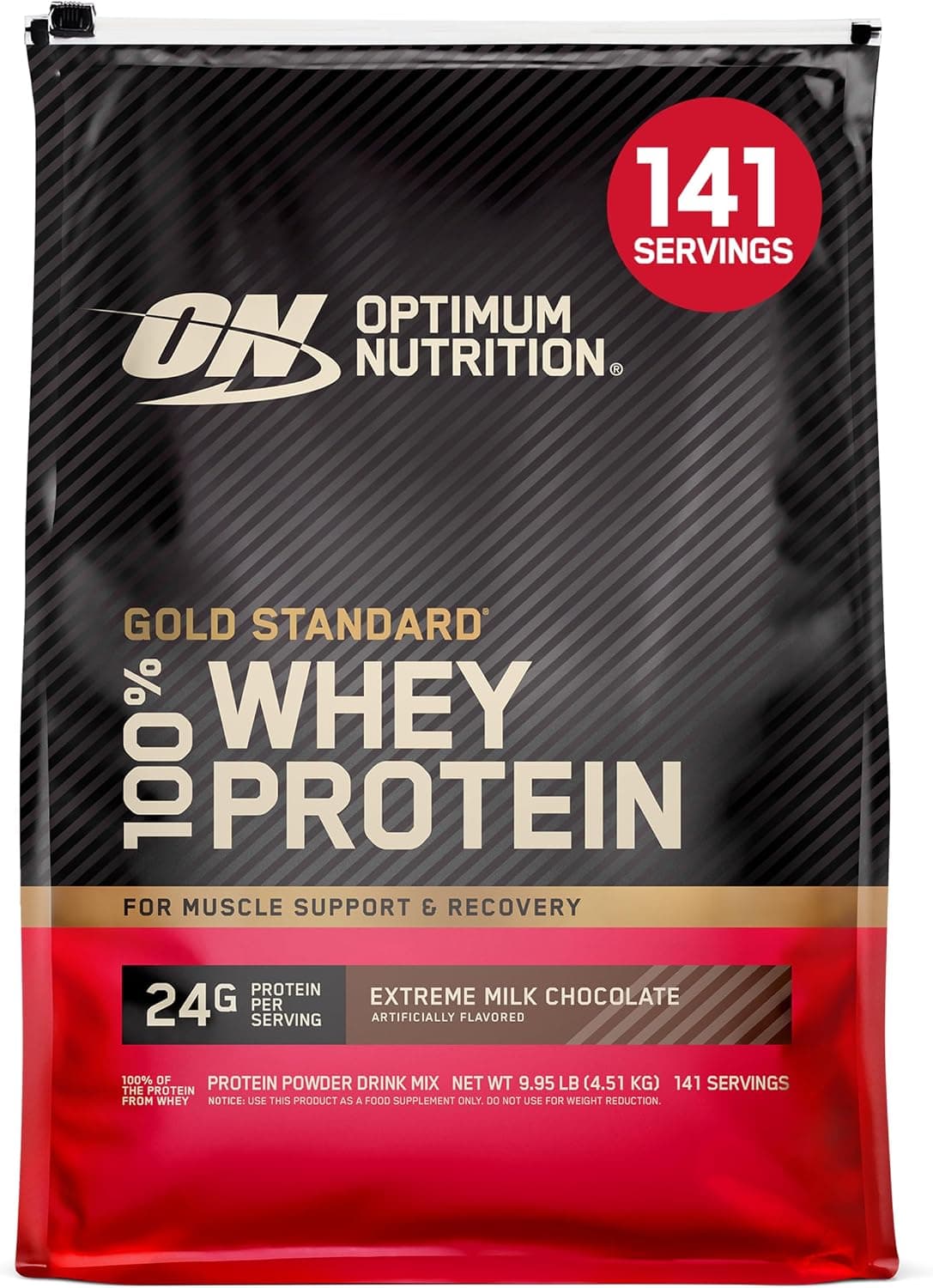 Gold Standard 100% Whey - Extreme Milk Chocolate (10 Pound)