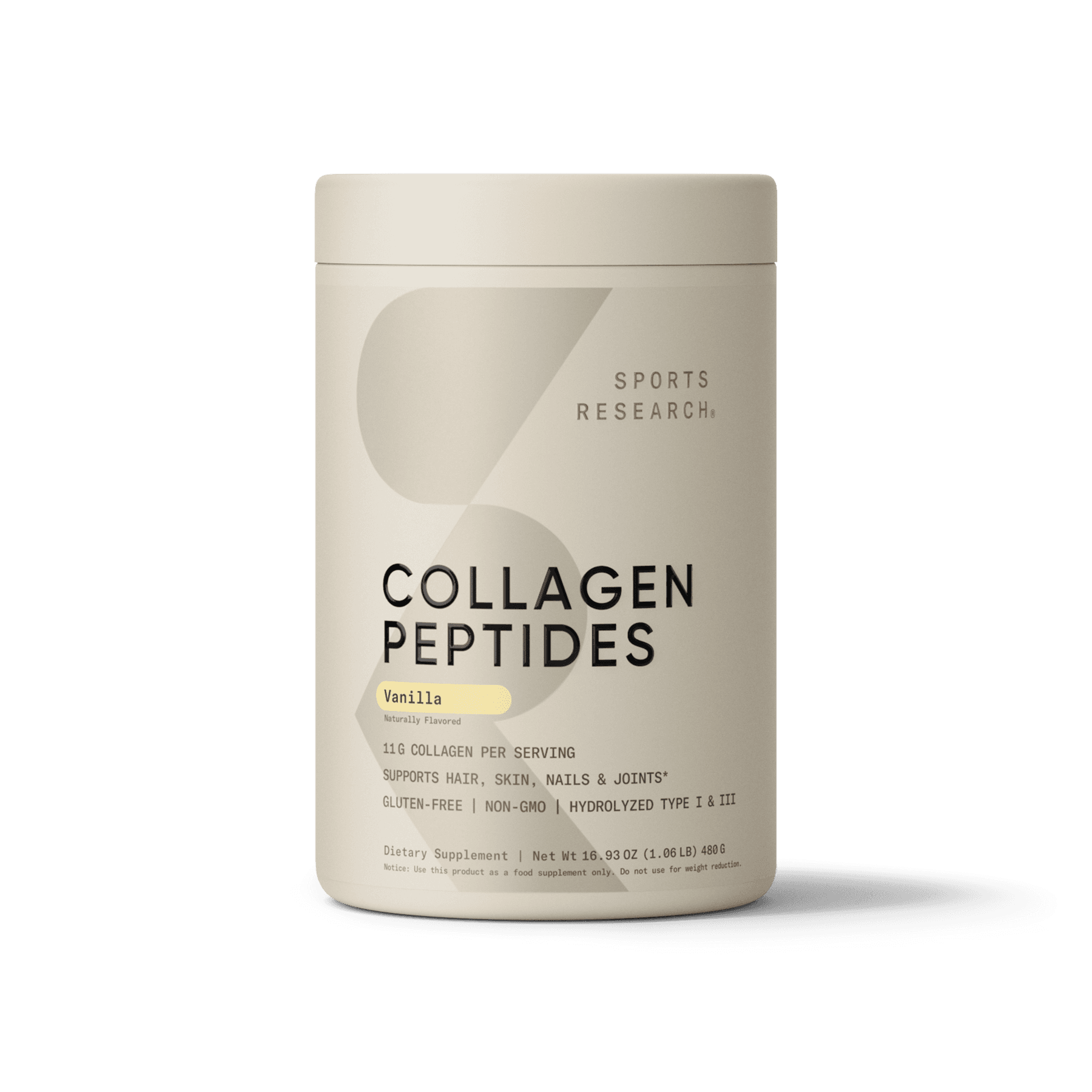 Collagen Peptides, Dark Chocolate (22 oz)