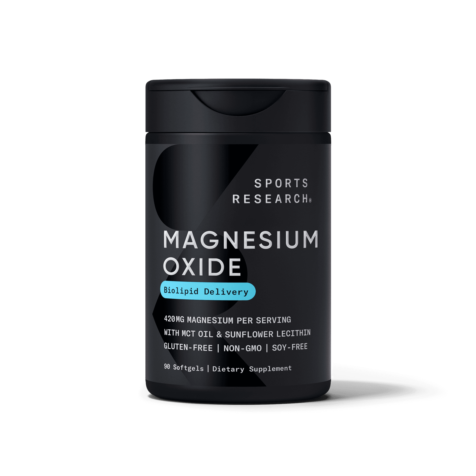 Magnesium Oxide, 420mg (90 Softgels)