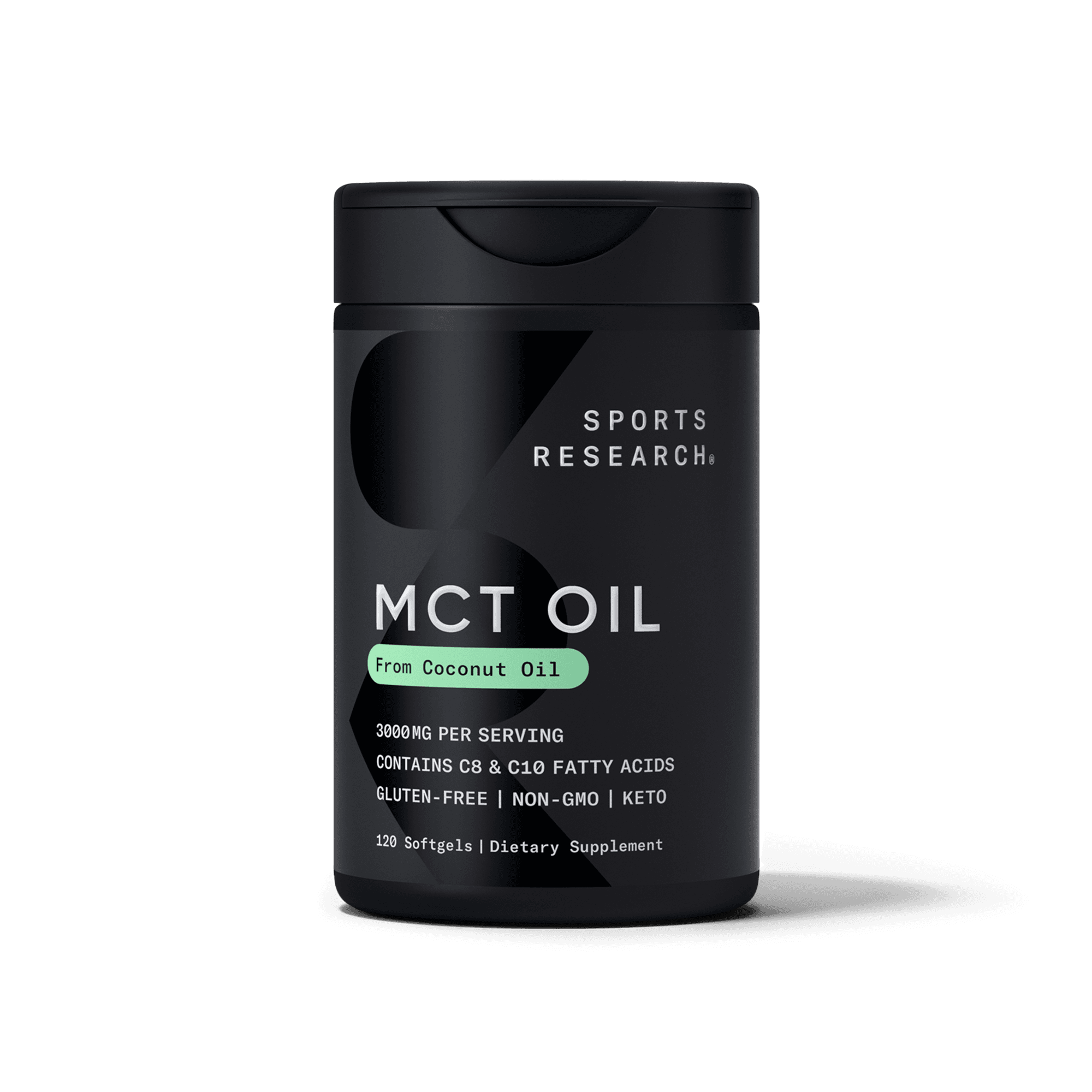 MCT Oil from Coconut, 3000mg (120 Softgels)