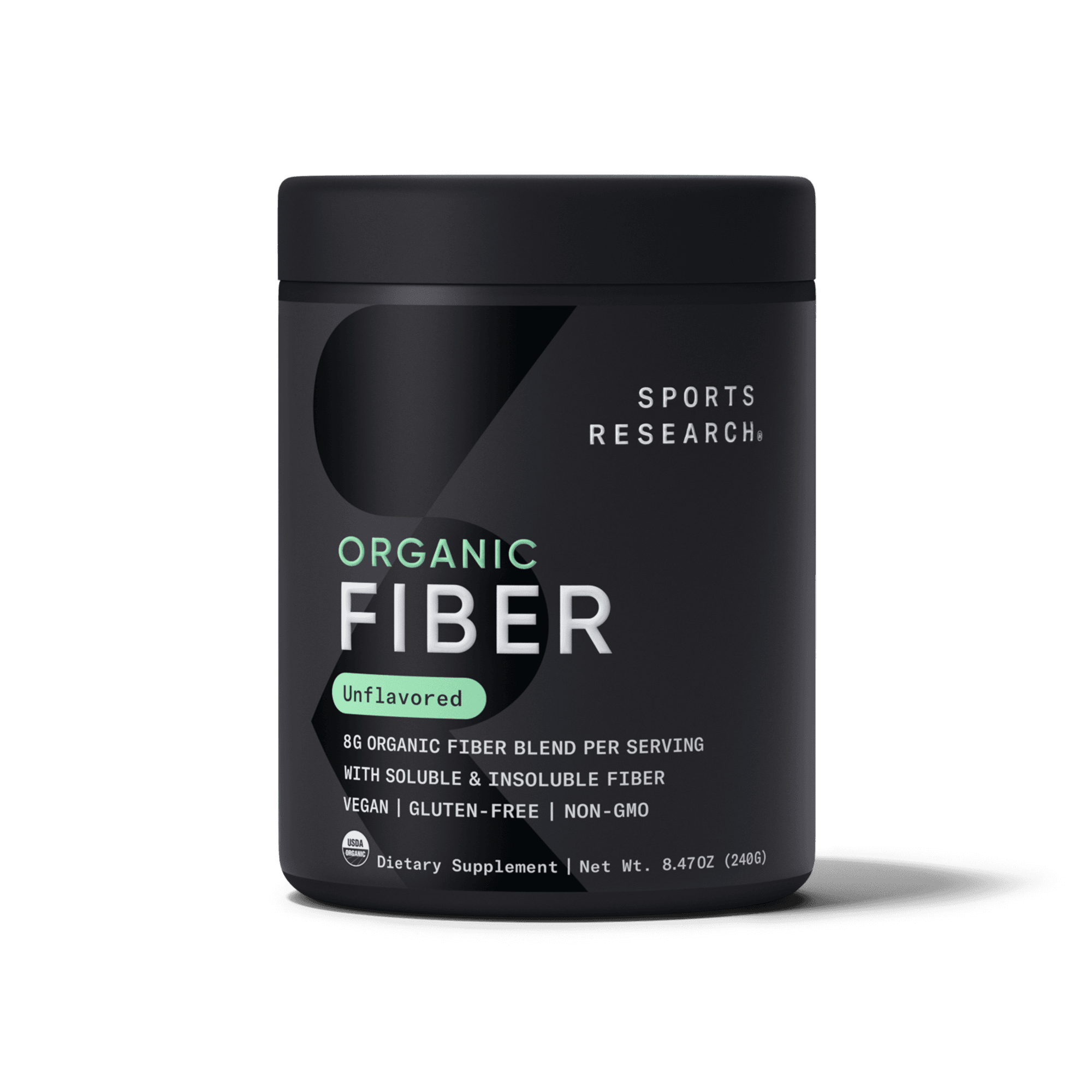 Organic Fiber, Unflavored (8.47 oz)