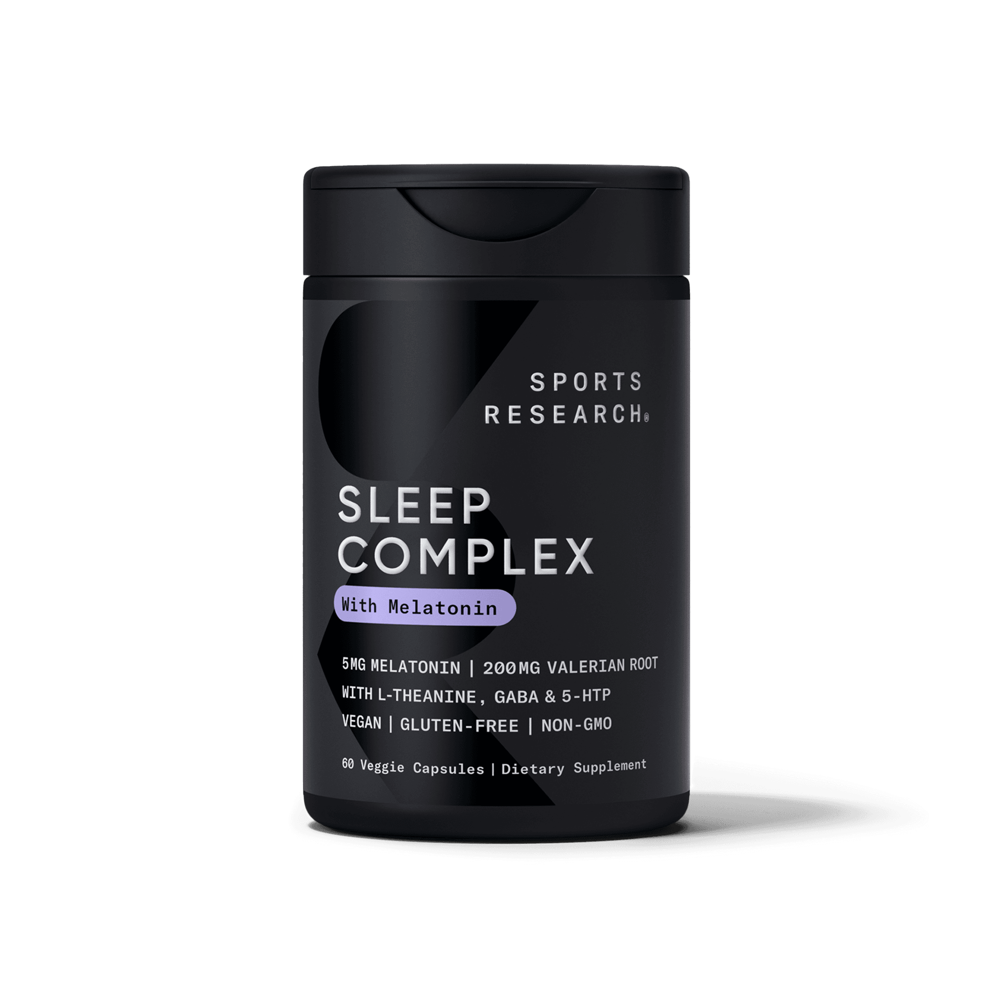 Sleep Complex with Melatonin, 5mg (60 Veggie Capsules)