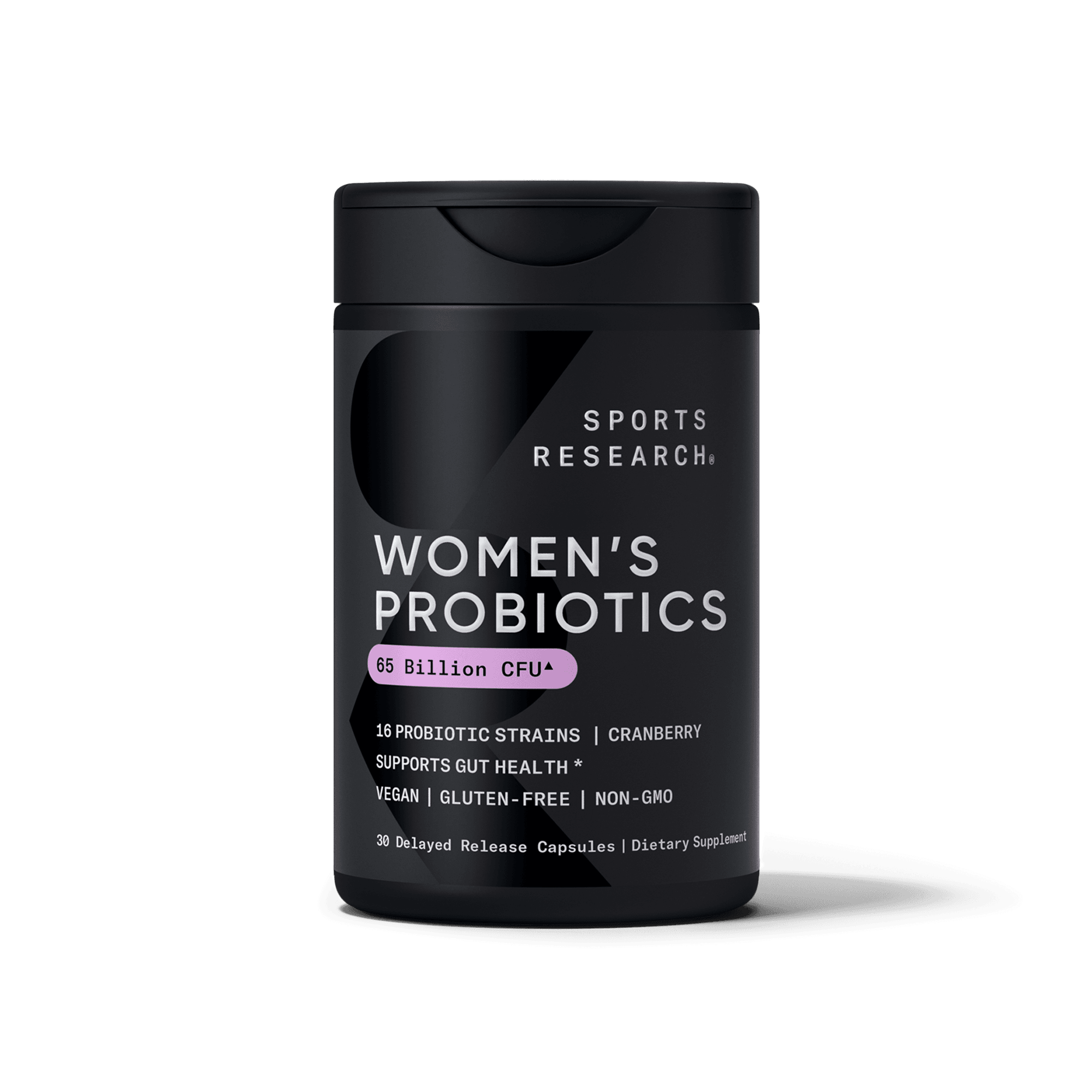 Daily Women's Probiotics 65 Billion CFU (30 Veggie Capsules)