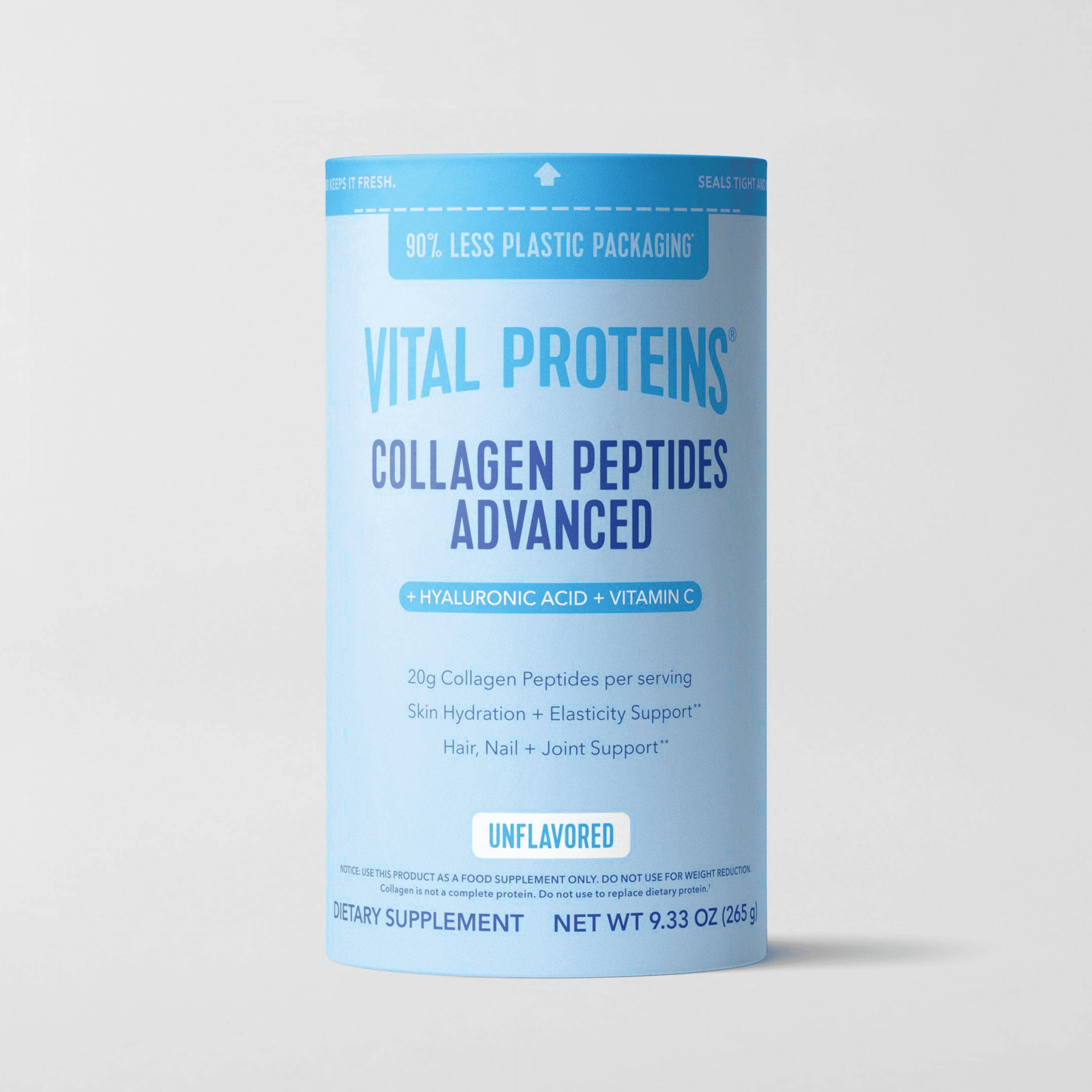 Vital Proteins Collagen Peptides Advanced, Unflavored (12 Servings, Pack of 3)