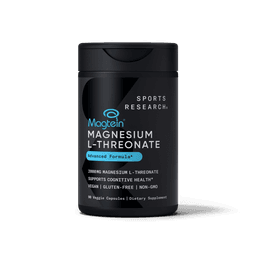 Magnesium L-Threonate (Magtein), 2000mg (90 Veggie Capsules)
